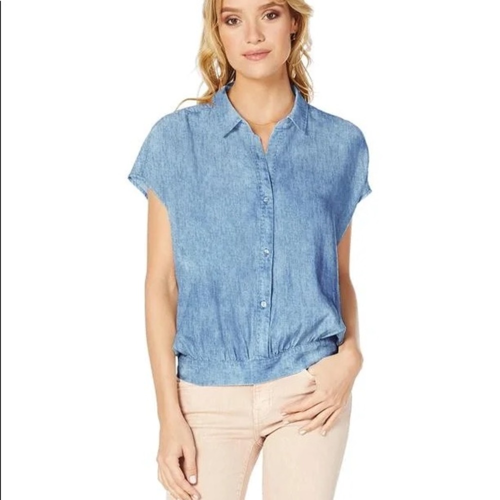 Michael Stars dolman denim blouse, XS